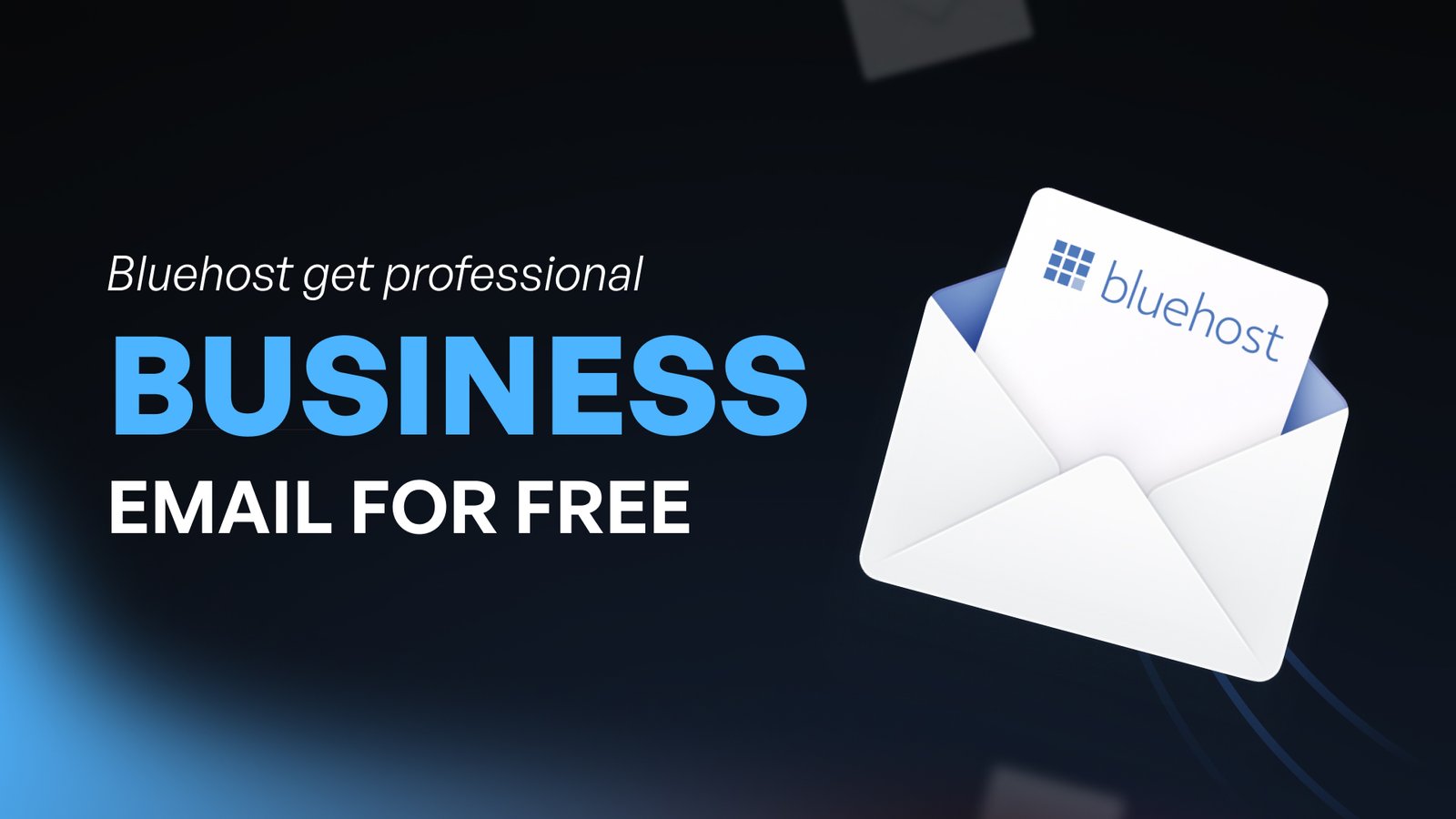 Bluehost business email: How to get professional email for free